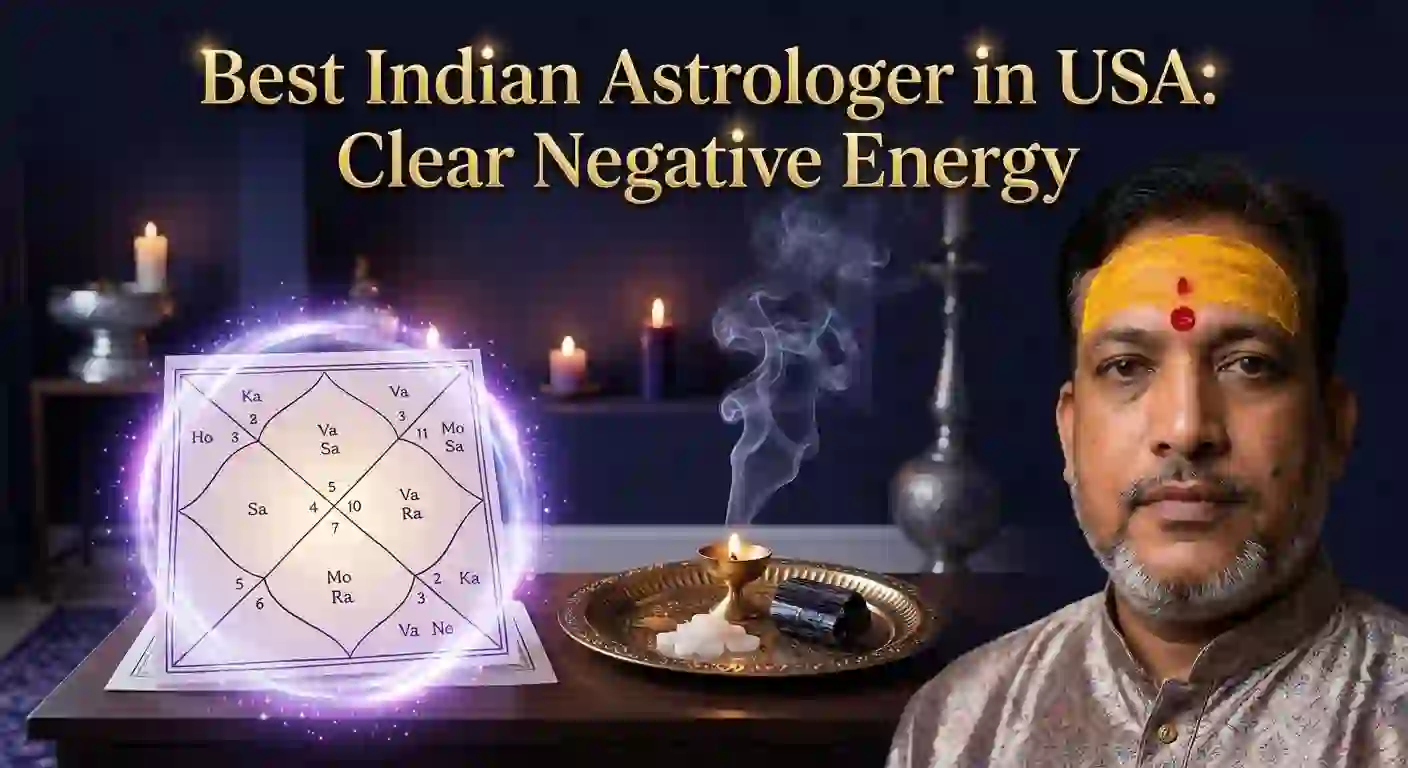 Best Indian Astrologer in USA: Clear Negative Energy