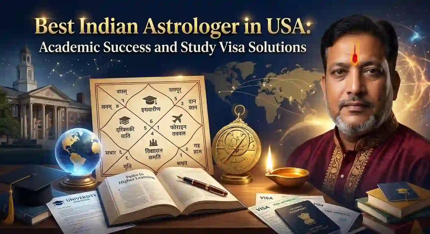 Best Indian Astrologer in USA: Academic Success and Study Visa Solutions