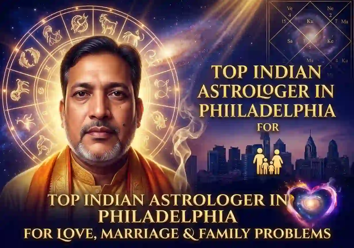 Top Indian Astrologer in Philadelphia for Love, Marriage & Family Problems