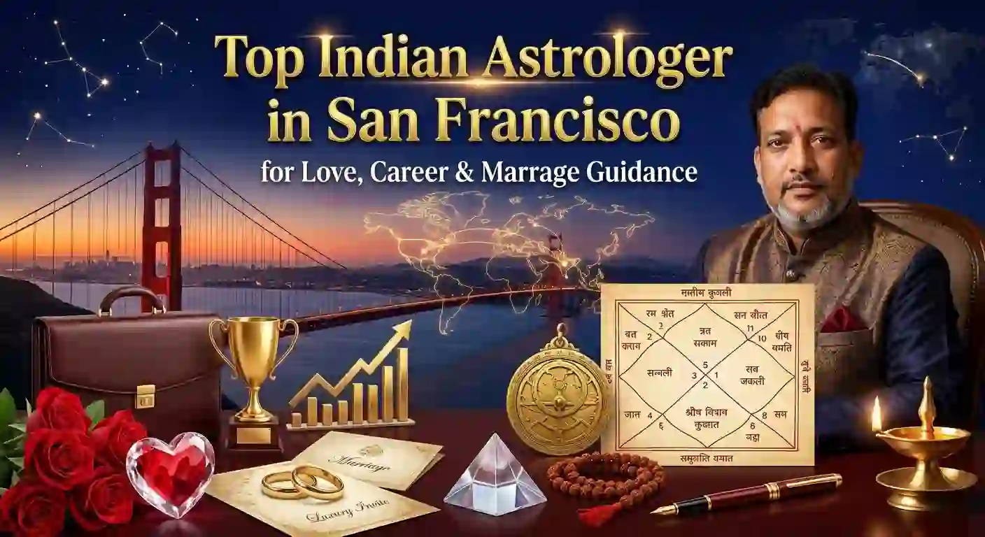 Top Indian Astrologer in San Francisco for Love, Career & Marriage Guidance