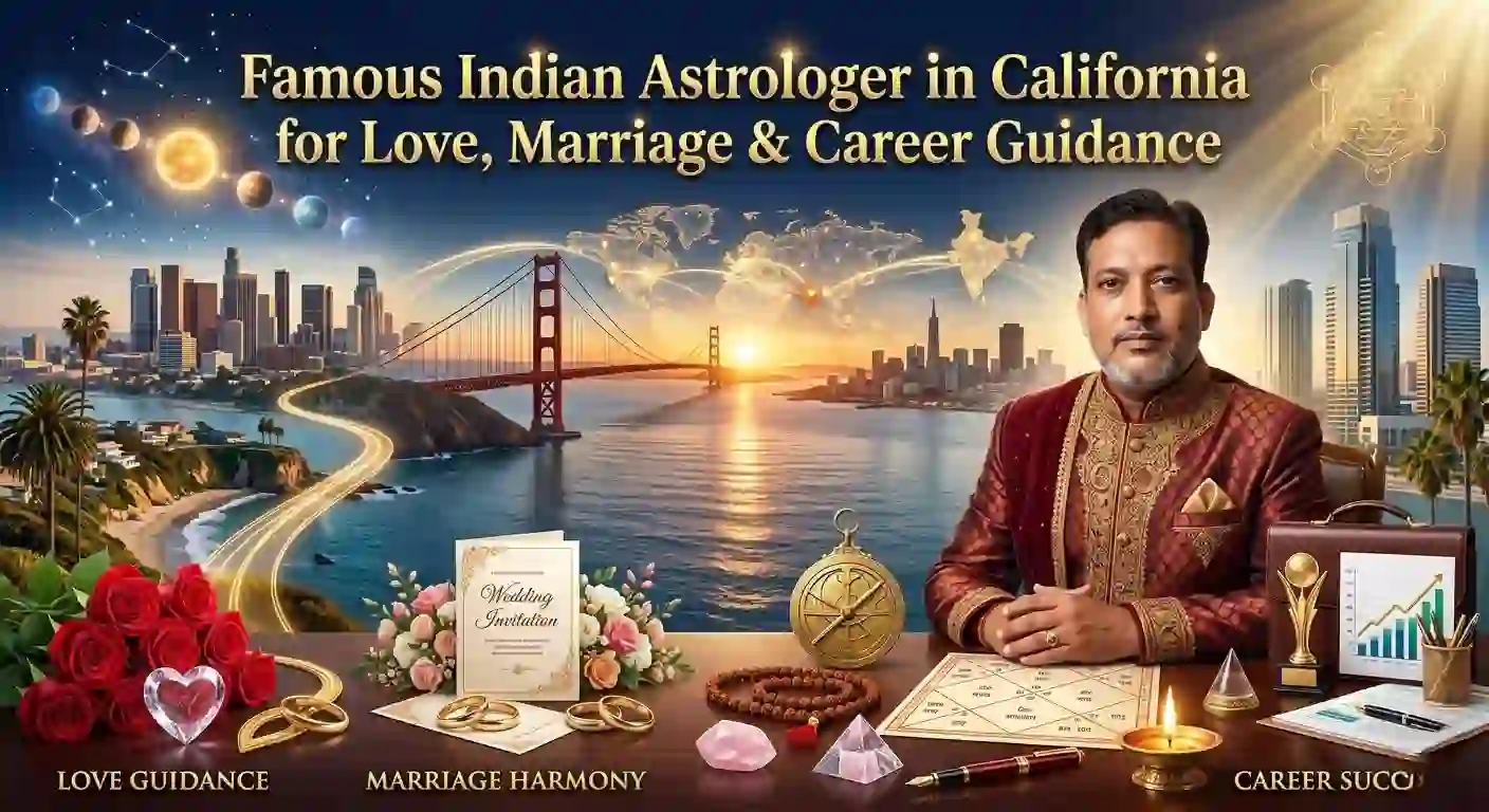 Famous Indian Astrologer in California for Love, Marriage & Career Guidance