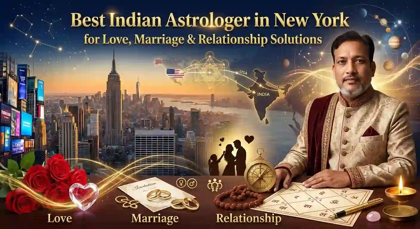 Best Indian Astrologer in New York for Love, Marriage & Relationship Solutions