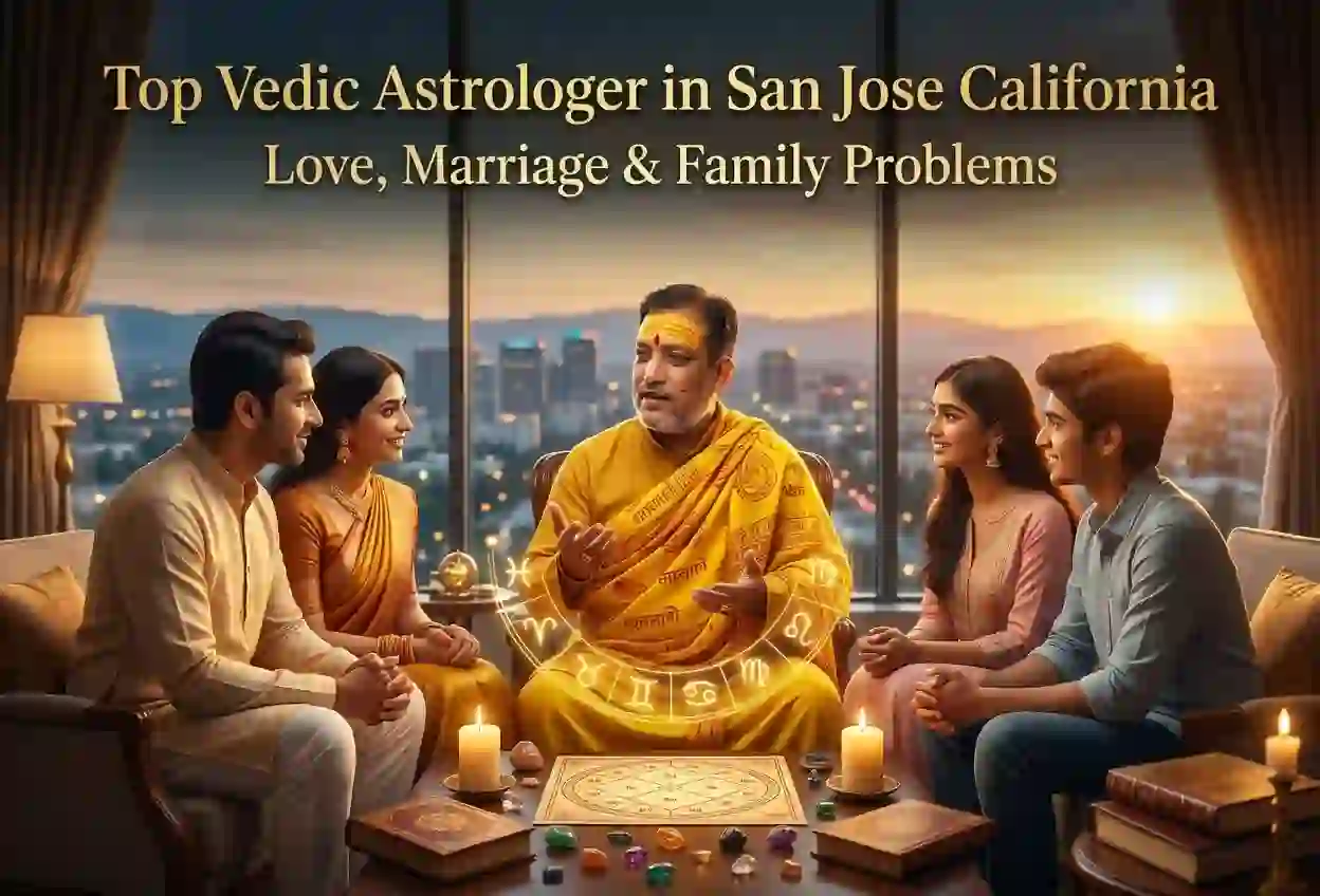 Top Vedic Astrologer in San Jose California for Love, Marriage & Family Problems
