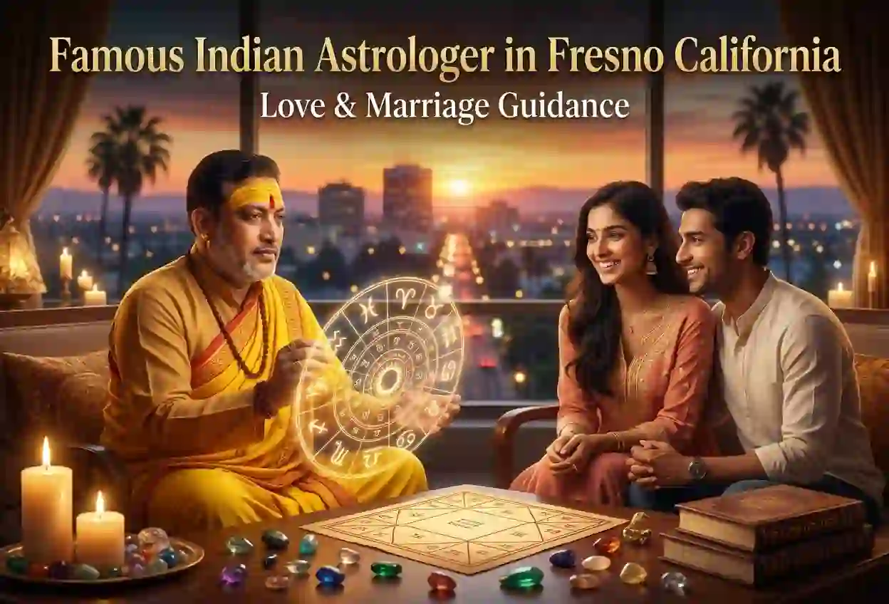 Famous Indian Astrologer in Fresno California for Love & Marriage Guidance