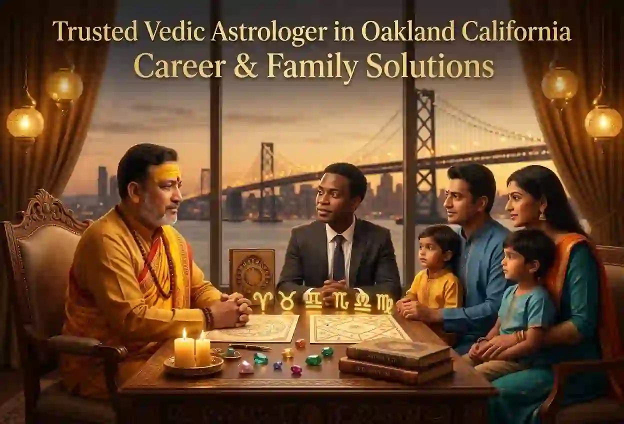 Trusted Vedic Astrologer in Oakland California for Career & Family Solutions