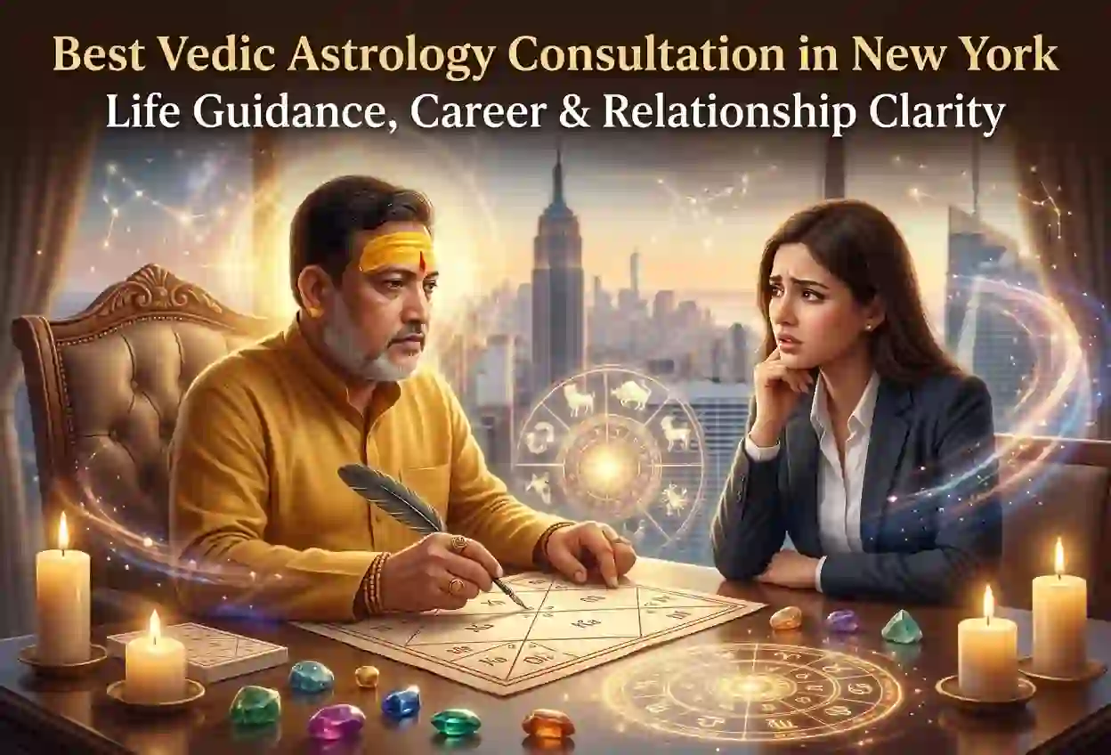 Best Vedic Astrology Consultation in New York for Life Guidance, Career & Relationship Clarity