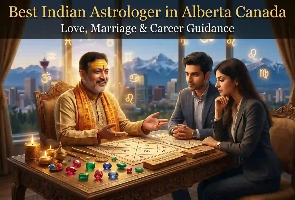 Best Indian Astrologer in Alberta Canada for Love, Marriage & Career Guidance