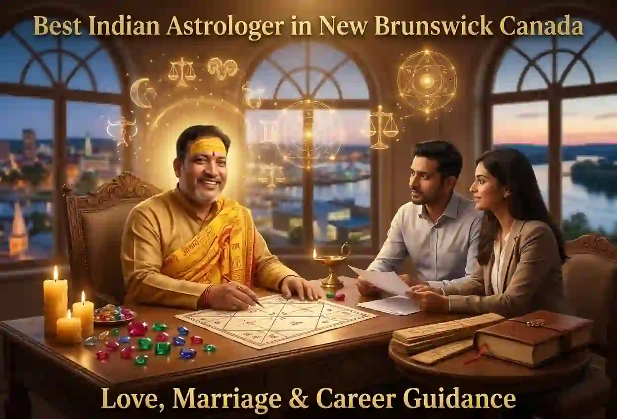 Best Indian Astrologer in New Brunswick Canada for Love, Marriage & Career Guidance