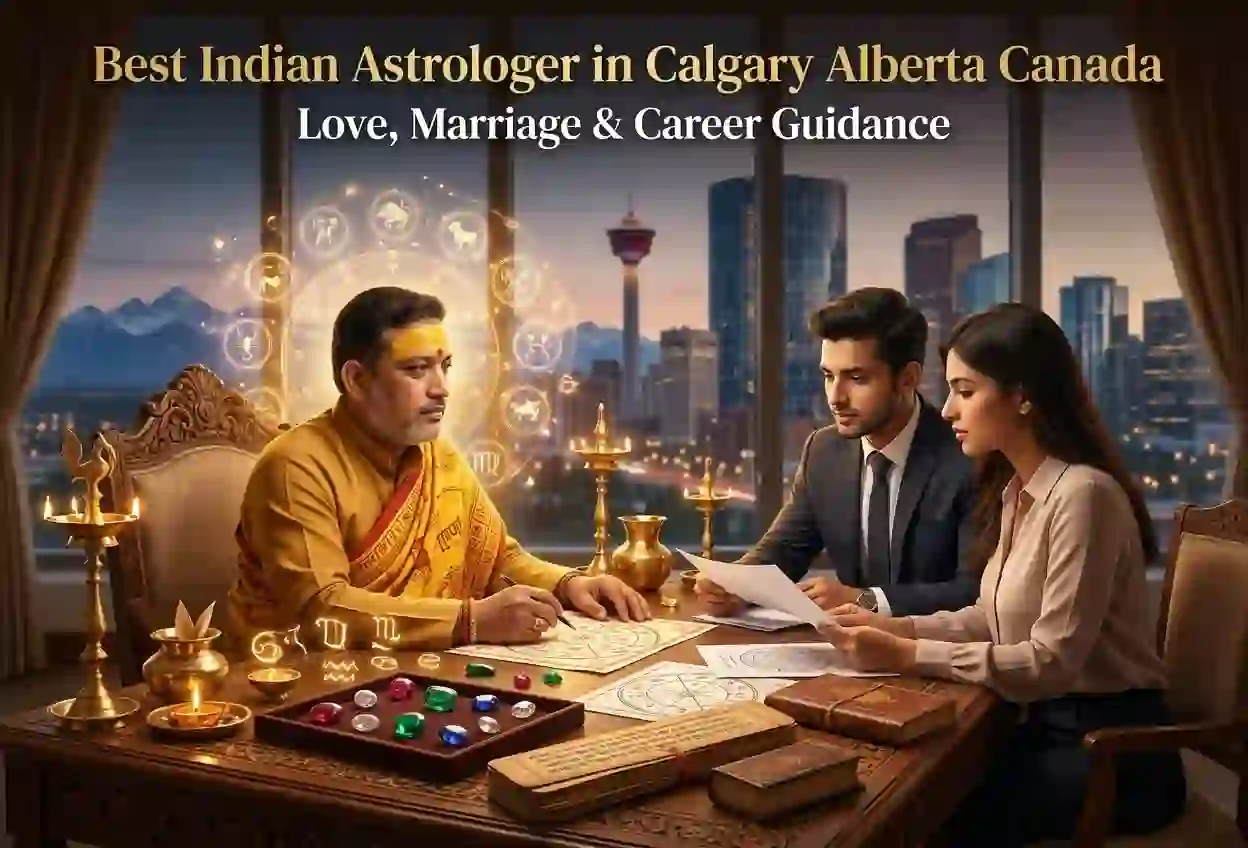 Best Indian Astrologer in Calgary Alberta Canada for Love, Marriage & Career Guidance