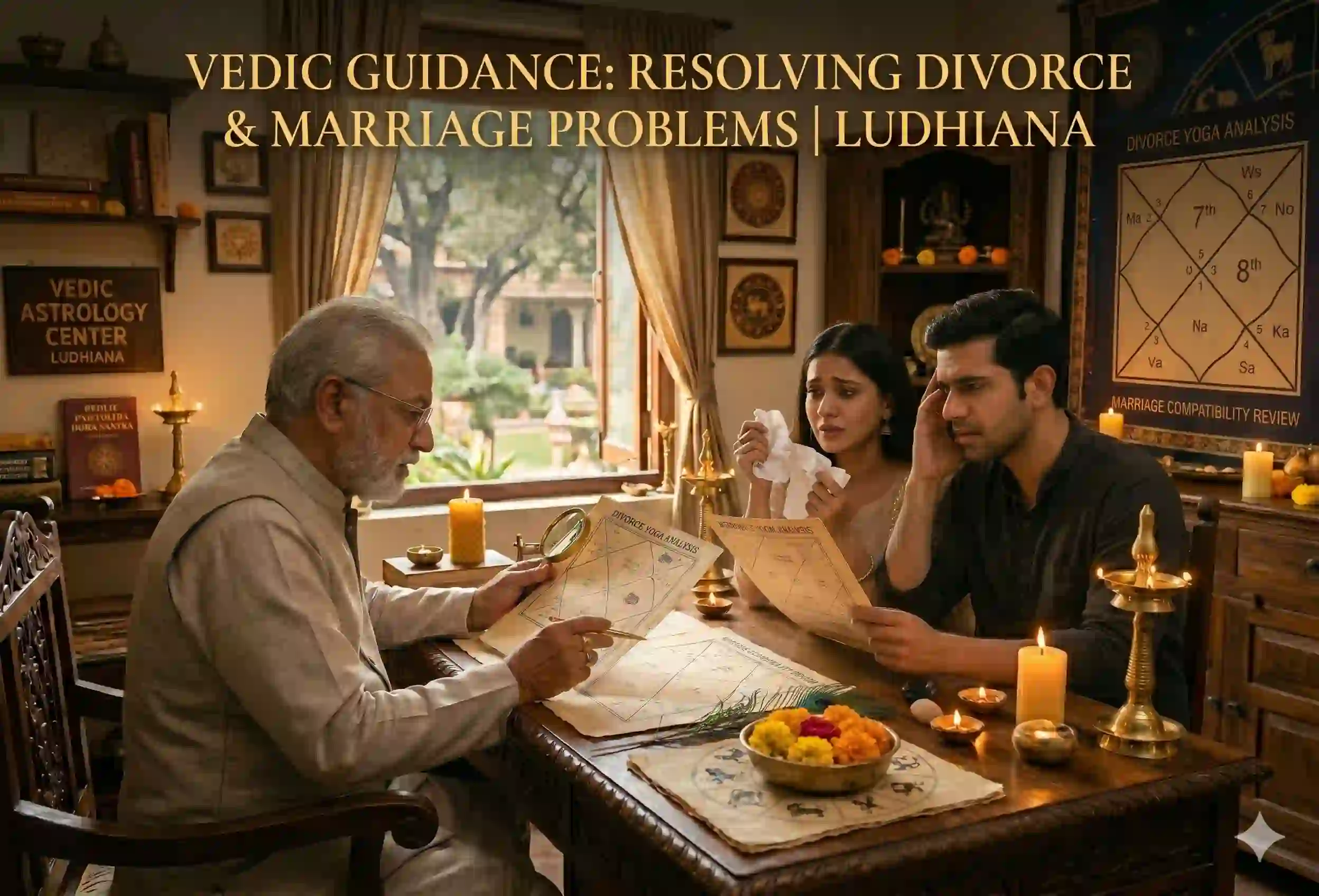 Divorce Problem Solution Astrologer in Ludhiana