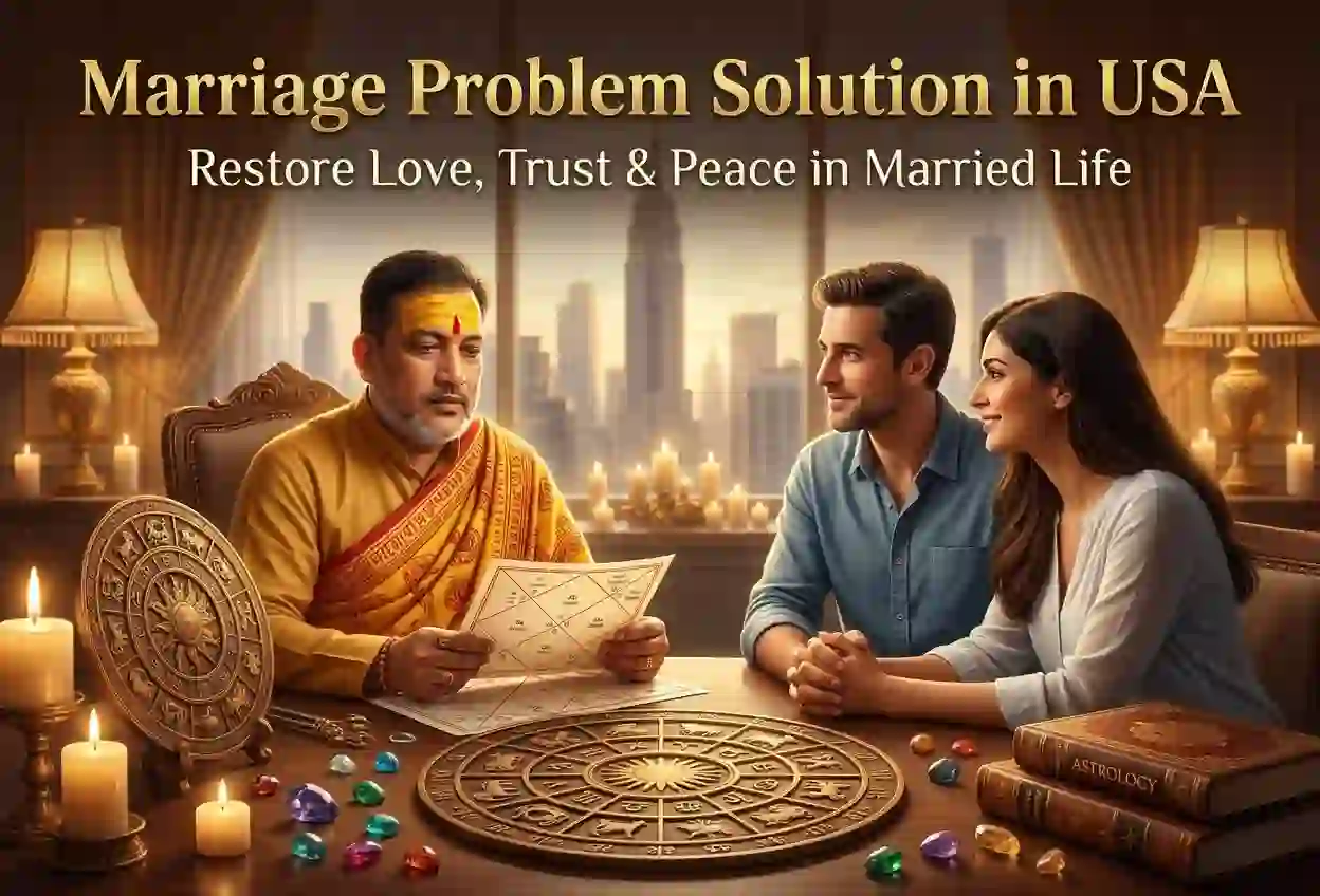 Marriage Problem Solution in USA – Trusted Astrology Guidance for Happy Married Life