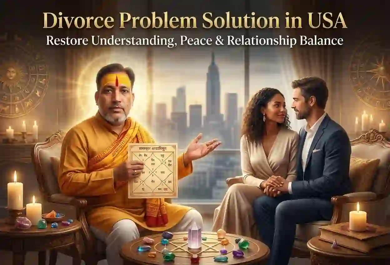 Divorce Problem Solution in USA – Trusted Astrology Guidance for Relationship Harmony