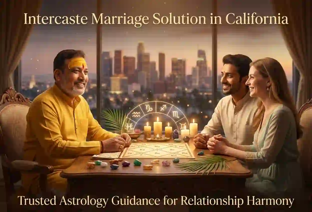 Intercaste Marriage Solution in California – Trusted Astrology Guidance for Relationship Harmony