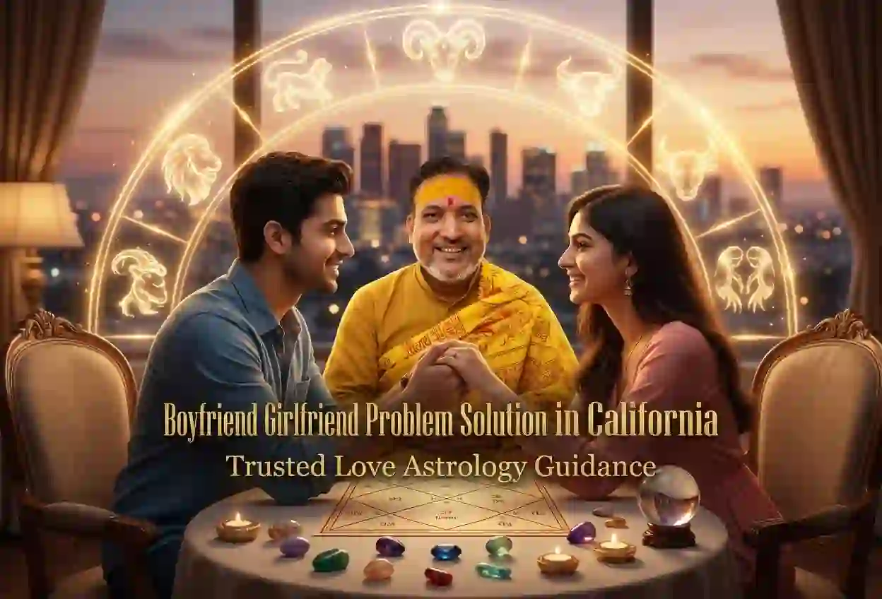 Boyfriend Girlfriend Problem Solution in California – Trusted Love Astrology Guidance