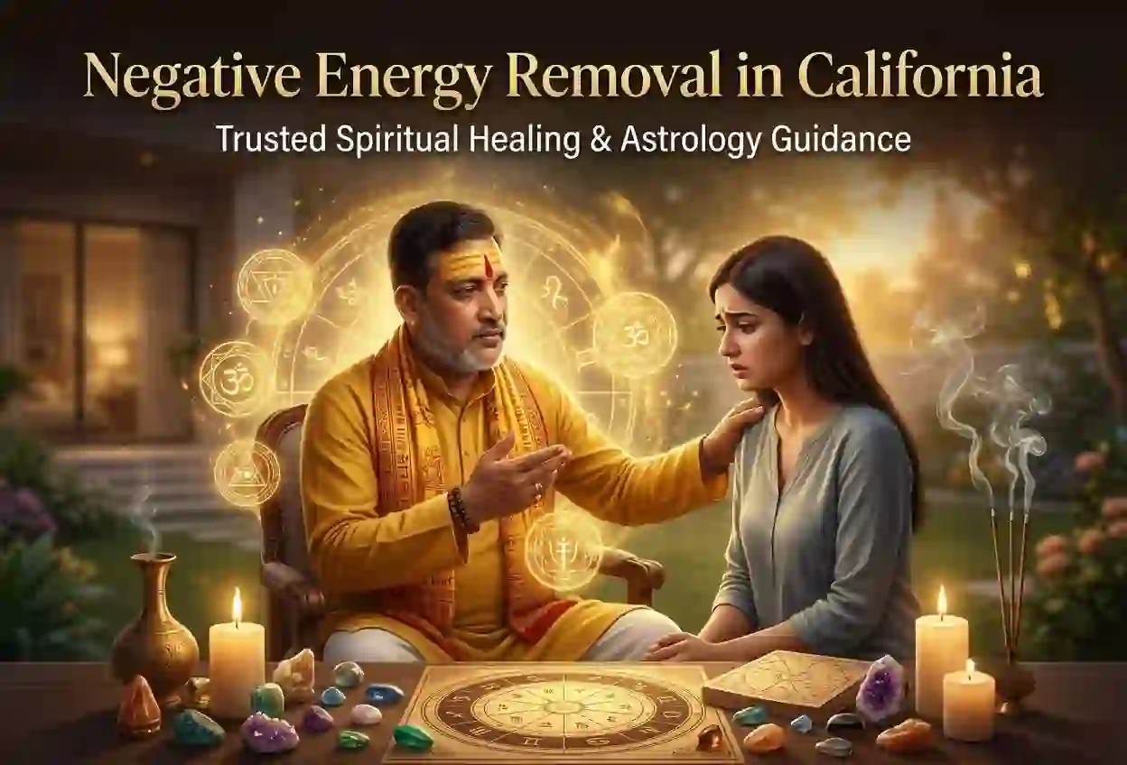 Negative Energy Removal in California – Trusted Spiritual Healing & Astrology Guidance