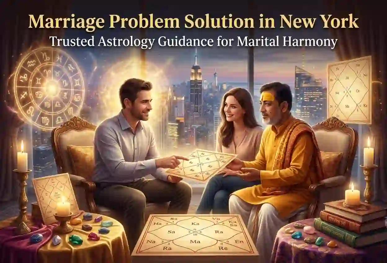 Marriage Problem Solution in New York – Trusted Astrology Guidance for Marital Harmony