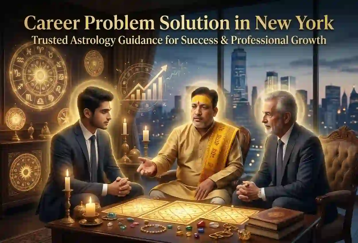 Career Problem Solution in New York – Trusted Astrology Guidance for Success & Professional Growth