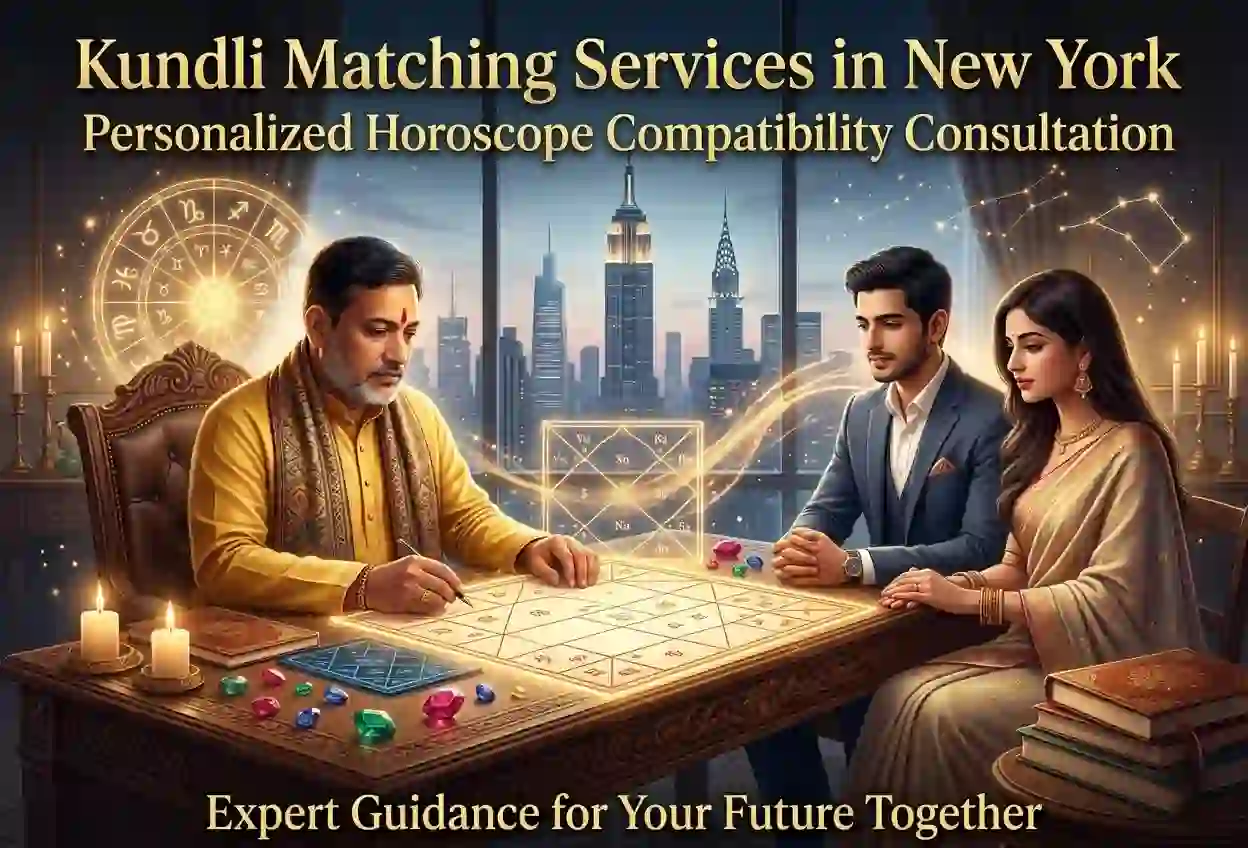 Kundli Matching Services in New York – Personalized Horoscope Compatibility Consultation