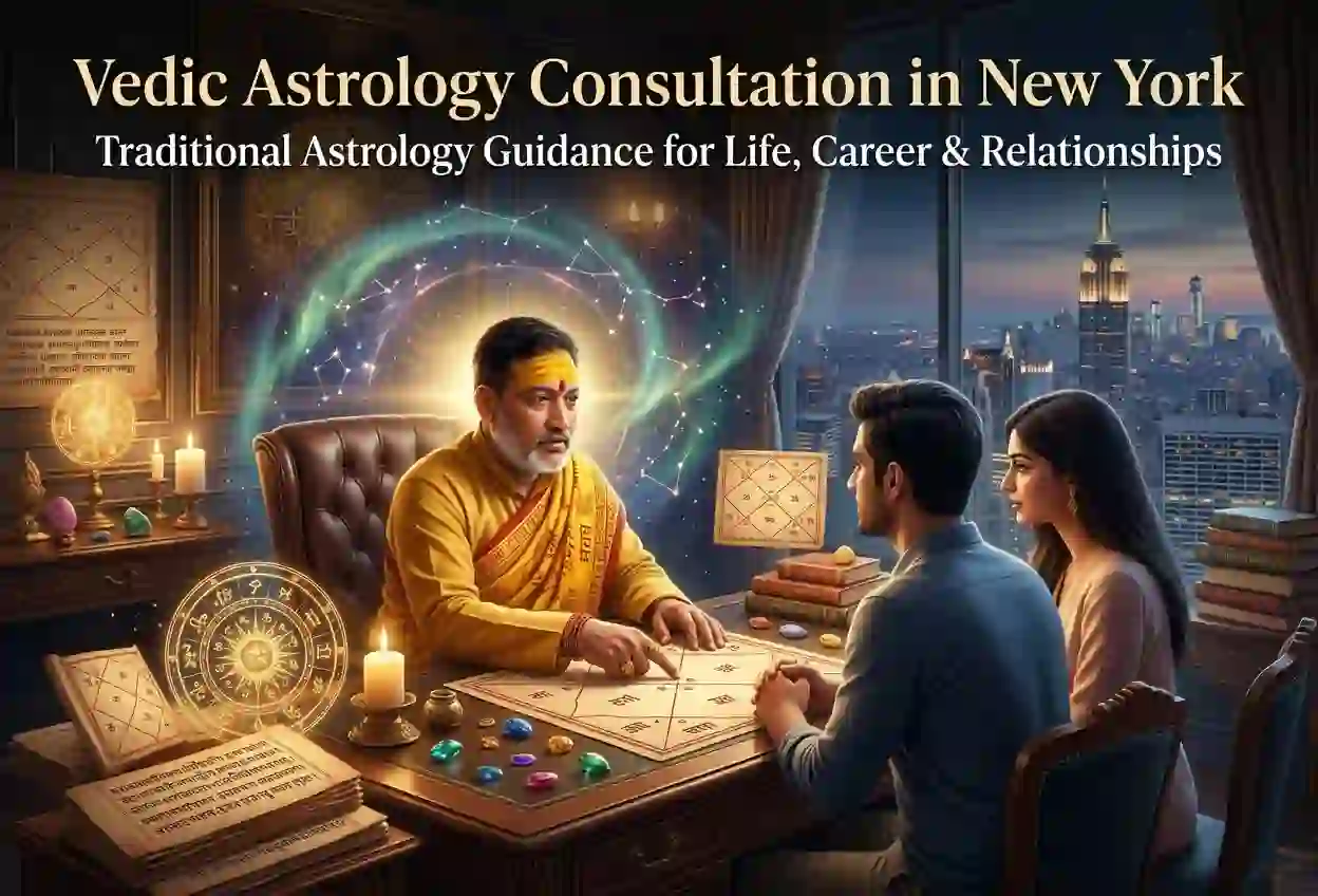 Vedic Astrology Consultation in New York – Traditional Astrology Guidance for Life, Career & Relationships