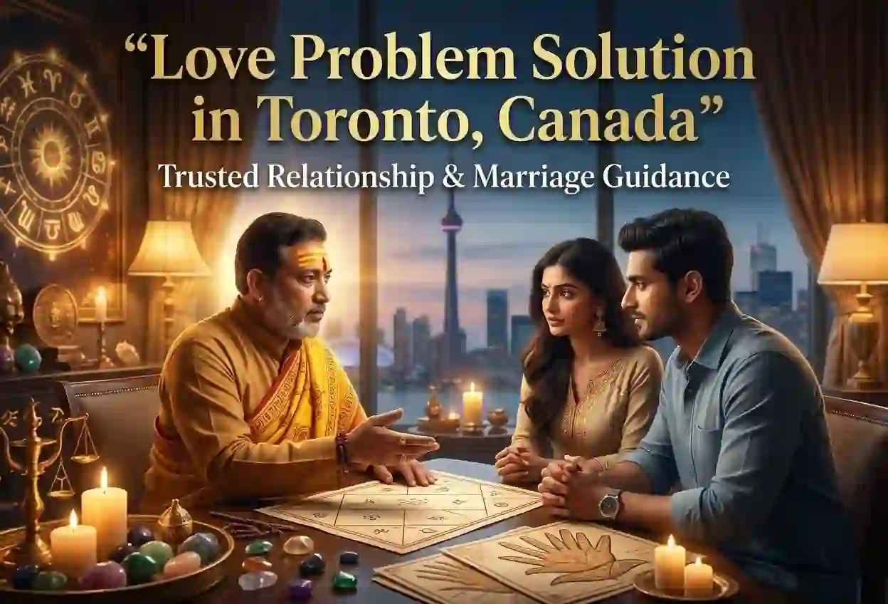 Love Problem Solution in Toronto, Canada – Trusted Indian Astrologer for Relationship Guidance