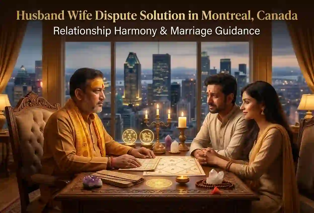 Husband Wife Dispute Solution in Montreal, Canada – Trusted Astrology Guidance for Relationship Harmony