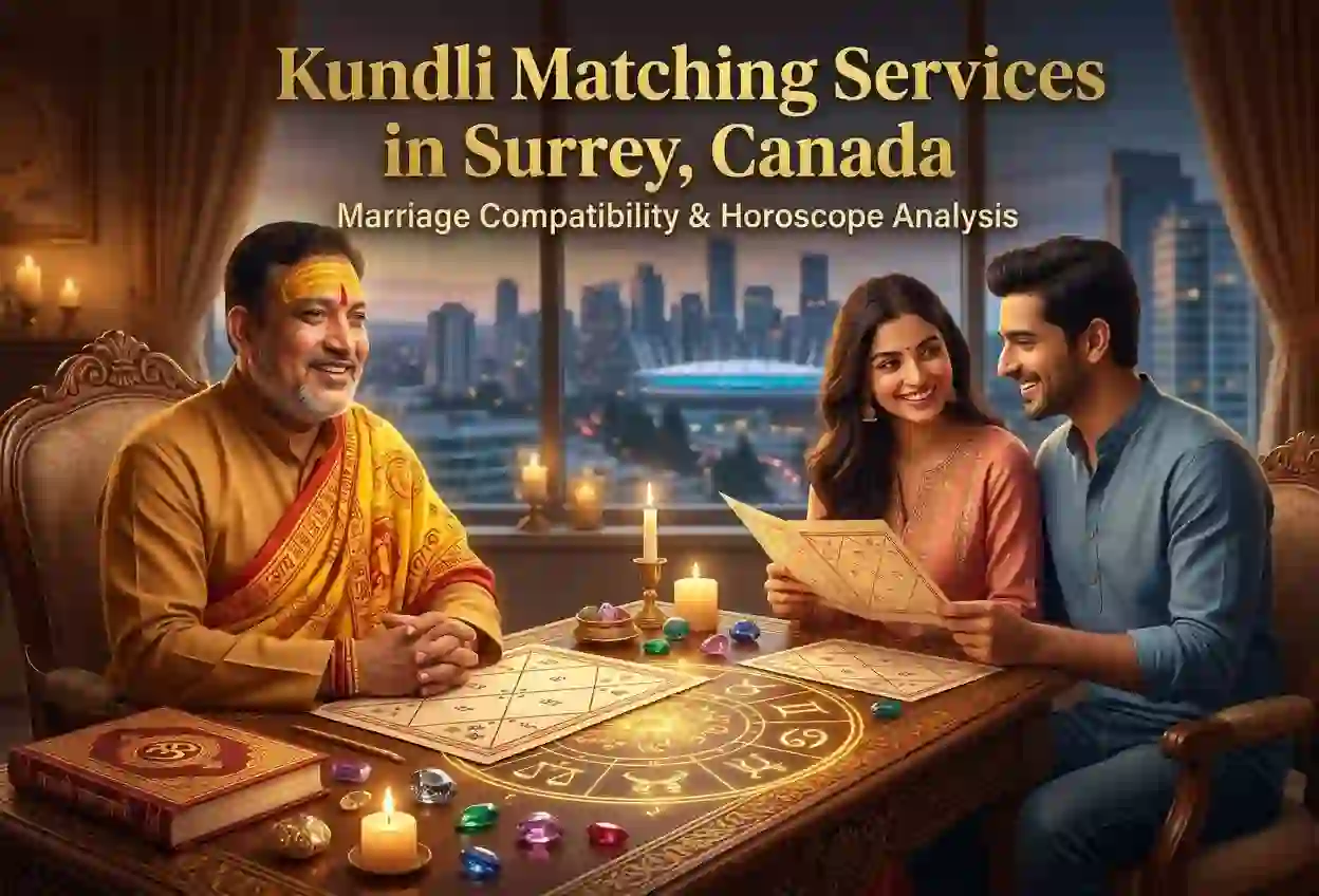 Kundli Matching Services in Surrey, Canada – Trusted Horoscope Matching for Marriage Compatibility